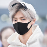 Men Women Fashion Washable Sunscreen Dust Haze Proof Mask Ice silk color mixing