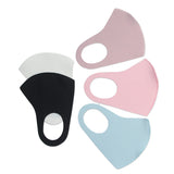 Men Women Fashion Washable Sunscreen Dust Haze Proof Mask Ice silk color mixing