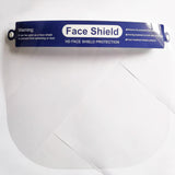 Double-sided Anti-fogging Anti-droplet PET Head Wearing Transparent Protective Mask Transparent