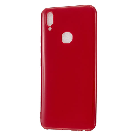 For VIVO Y83/Y85 Cellphone Cover Phone Screen Protector Soft TPU Phone Case Full Body Protection Shell Rose red