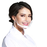 Transparent Face Mask Special Anti-fog Spray Saliva Chef Spit Plastic Kitchen Restaurant Anti-bacteria Mask One
