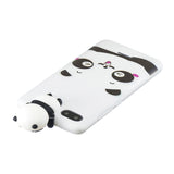 For XIAOMI Redmi 6A 3D Cartoon Lovely Coloured Painted Soft TPU Back Cover Non-slip Shockproof Full Protective Case sapphire