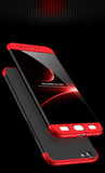 For OPPO F3/A77(International) Slim 3 in 1 Hybrid Hard Case Full Body 360 Degree Protection Back Cover Red black red