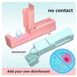 Epidemic Products Small Artifact with Goggles Personal Care Disinfection Expert Can Repeatedly Add 84 Disinfectant blue