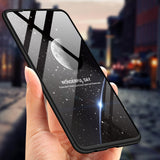 For HUAWEI P30 LITE Ultra Slim PC Back Cover Non-slip Shockproof 360 Degree Full Protective Case red