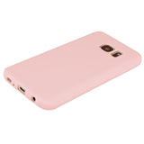 for Samsung S7 edge Cute Candy Color Matte TPU Anti-scratch Non-slip Protective Cover Back Case Light pink
