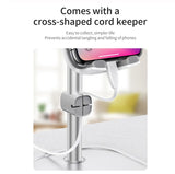 Mobile Phone Stand Holder for iPhone iPad Air Smartphone Metal Desk Desktop Phone Mount Holder for Xiaomi Huawei Tablet Rose gold