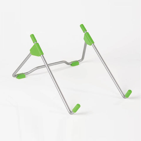 LS11 Aluminum Alloy Folding Collapsible Bracket Base Quick Heat Dissipation Stand For Macbook Laptops Tablet Holder green