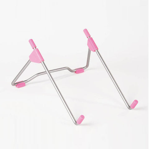 LS11 Aluminum Alloy Folding Collapsible Bracket Base Quick Heat Dissipation Stand For Macbook Laptops Tablet Holder Pink