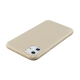 For iPhone 11/11 Pro/11 Pro Max Smartphone Cover Slim Fit Glossy TPU Phone Case Full Body Protection Shell Lemon yellow