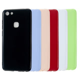 For VIVO Y83/Y85 Cellphone Cover Phone Screen Protector Soft TPU Phone Case Full Body Protection Shell Rose red