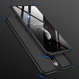 For OPPO F11 pro Ultra Slim PC Back Cover Non-slip Shockproof 360 Degree Full Protective Case red