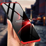 For HUAWEI P30 LITE Ultra Slim PC Back Cover Non-slip Shockproof 360 Degree Full Protective Case blue