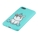 For Redmi 6A Phone Cases TPU Full Cover Cute Cartoon Painted Case Girls Mobile Phone Cover with Matched Pattern Adjustable Bracket 5