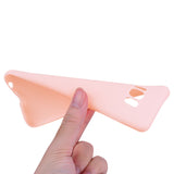 for Samsung S8 Lovely Candy Color Matte TPU Anti-scratch Non-slip Protective Cover Back Case Light pink