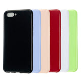 For OPPO A5/A3S/A9 2020 Cellphone Cover Soft Touch Anti-scratch Shockproof TPU Mobile Phone Case  Milk white
