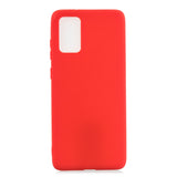 For Samsung A01/ A11/A21/A41/A51/A71/A81/A91 Mobile Phone Case Lovely Candy Color Matte TPU Anti-scratch Non-slip Protective Cover Back Case 3 yellow