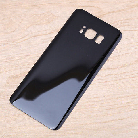 Exquisite Battery Protective Cover Glass Housing Rear Back Cover for Samsung Galaxy S8 S8+ black
