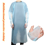 Thumb Buckle Sleeve Apron Gown Waterproof Protective Apron For Spray Painting Decorating Clothes Coverall Suit One size