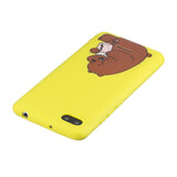 For Redmi 6A Phone Cases TPU Full Cover Cute Cartoon Painted Case Girls Mobile Phone Cover with Matched Pattern Adjustable Bracket 3