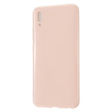 For VIVO Y93/Y95 Mobile Phone Case Glossy Finish Lightweight TPU Cellphone Cover Anti-scratch Overal Protection Shell Sakura pink