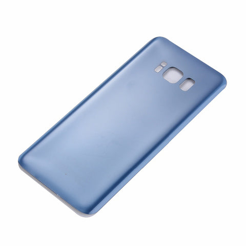 Exquisite Battery Protective Cover Glass Housing Rear Back Cover for Samsung Galaxy S8 S8+ blue