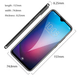 OUKITEL Y4800 6.3"" FHD+ Waterdrop Android 9.0 Pie 6+128GB Smartphone Fingerprint 4000mAh 9V/2A Quick Charge Mobile Phone Black