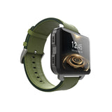 LEMFO LEM4 Pro 2.2 Inch Display 3G Smart Watch Android 5.1 1200mAh Lithium Battery 1GB + 16GB Wifi Take Video, Green