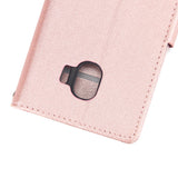 For Samsung J2 PRO 2018/Grand Prime Pro/J250 PU Cell Phone Case Protective Cover Shell with Buckle Rose gold