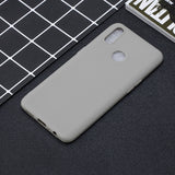 For HUAWEI Y9 2019 Lovely Candy Color Matte TPU Anti-scratch Non-slip Protective Cover Back Case 12