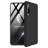 For HUAWEI P30 LITE Ultra Slim PC Back Cover Non-slip Shockproof 360 Degree Full Protective Case black