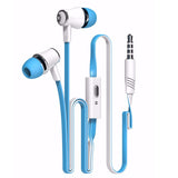 Langsdom JM21 In-ear Earphones Wired Headsets with Mic Earbuds Earpiece for Phone white