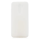 For Redmi NOTE 8 NOTE 8 Pro Soft Candy Color Frosted Surface Shockproof TPU Back Cover Mobile Phone Case white