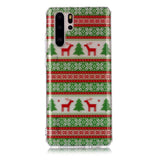For HUAWEI P30 Pro Christmas Phone Case Protective Shell Super Soft TPU Smartphone Cover Anti-scratch Anti-fall Protection Cover