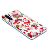 For HUAWEI P30 Pro Christmas Phone Case Protective Shell Super Soft TPU Smartphone Cover Anti-scratch Anti-fall Protection Cover