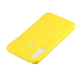 For Redmi NOTE 8 NOTE 8 Pro Soft Candy Color Frosted Surface Shockproof TPU Back Cover Mobile Phone Case yellow