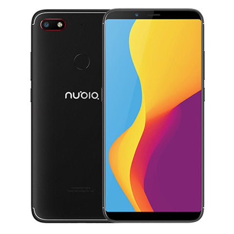 Global Version ZTE Nubia V18 4GB 64GB 6.01"" Smartphone Snapdragon 625 2160*1080 Octa Core 18:9 4000mAh 13MP Mobile Phone Black