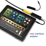 Guitar Audio Interface Converter Cable Adapter Audio Interface Converter Pedal Effects Tuner Link Line Guitar Accessories