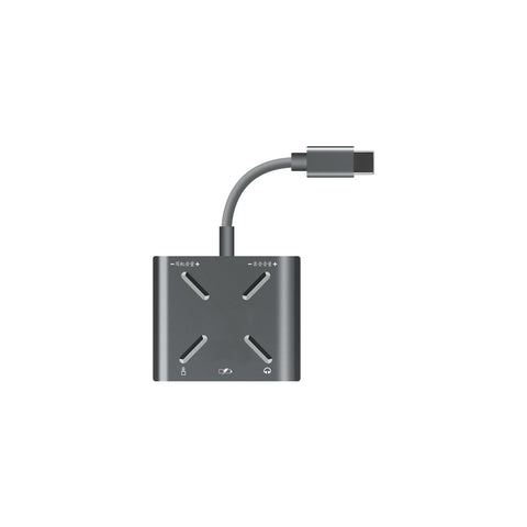 External Sound Card Adapter Speaker Audio Interface for Apple Android Phone type-C interface