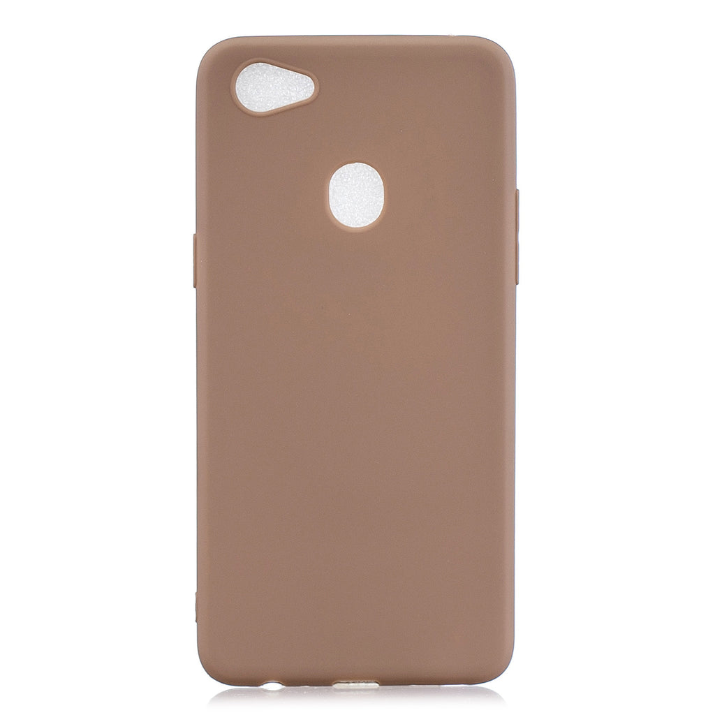 For OPPO F7 Lovely Candy Color Matte TPU Anti-scratch Non-slip Protective Cover Back Case 9