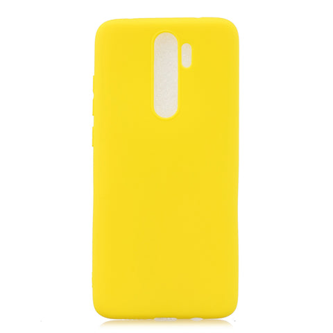 For Redmi NOTE 8 NOTE 8 Pro Soft Candy Color Frosted Surface Shockproof TPU Back Cover Mobile Phone Case yellow