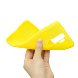 For Redmi NOTE 8 NOTE 8 Pro Soft Candy Color Frosted Surface Shockproof TPU Back Cover Mobile Phone Case yellow