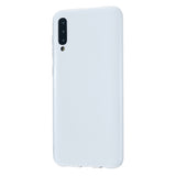 For Samsung A20E/A40/A70 Cellphone Cover Soft TPU Phone Case Simple Profile Scratch Resistant Full Body Protection Shell Milk white