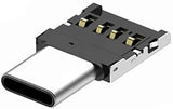 Micro USB Type C to 2.0 OTG Adapter Converter Universal Data Cable for Laptop Tablet PC Micro USB