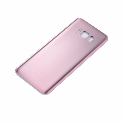 Exquisite Battery Protective Cover Glass Housing Rear Back Cover for Samsung Galaxy S8 S8+ Pink