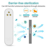 UVC/UVA Portable Uv Disinfection Stick Handheld Sterilizing Lamp  white