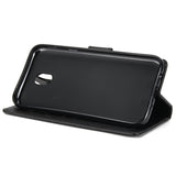 For Samsung J7 2017 European Edition/J730/J7 PRO PU Leather Protective Phone Case with 3 Card Position black