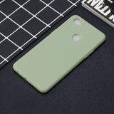 For OPPO F7 Lovely Candy Color Matte TPU Anti-scratch Non-slip Protective Cover Back Case 10