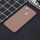 For OPPO F7 Lovely Candy Color Matte TPU Anti-scratch Non-slip Protective Cover Back Case 9