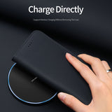 DUX DUCIS For iPhone 7/8 Luxury Genuine Leather Magnetic Flip Cover Full Protective Case with Bracket Card Slot black